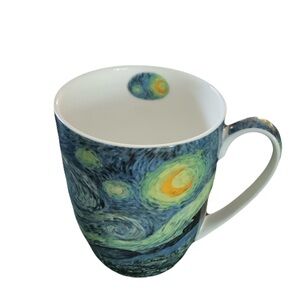 McIntosh Van Gogh Starry Night Art Fine Bone China Mug
